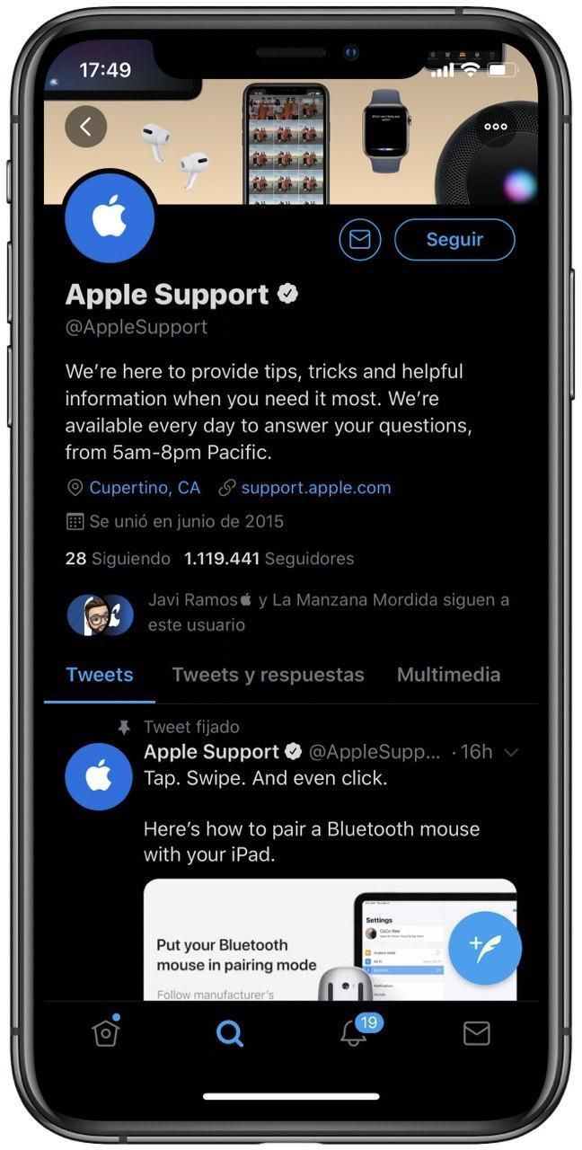 twitter-for-apple-support